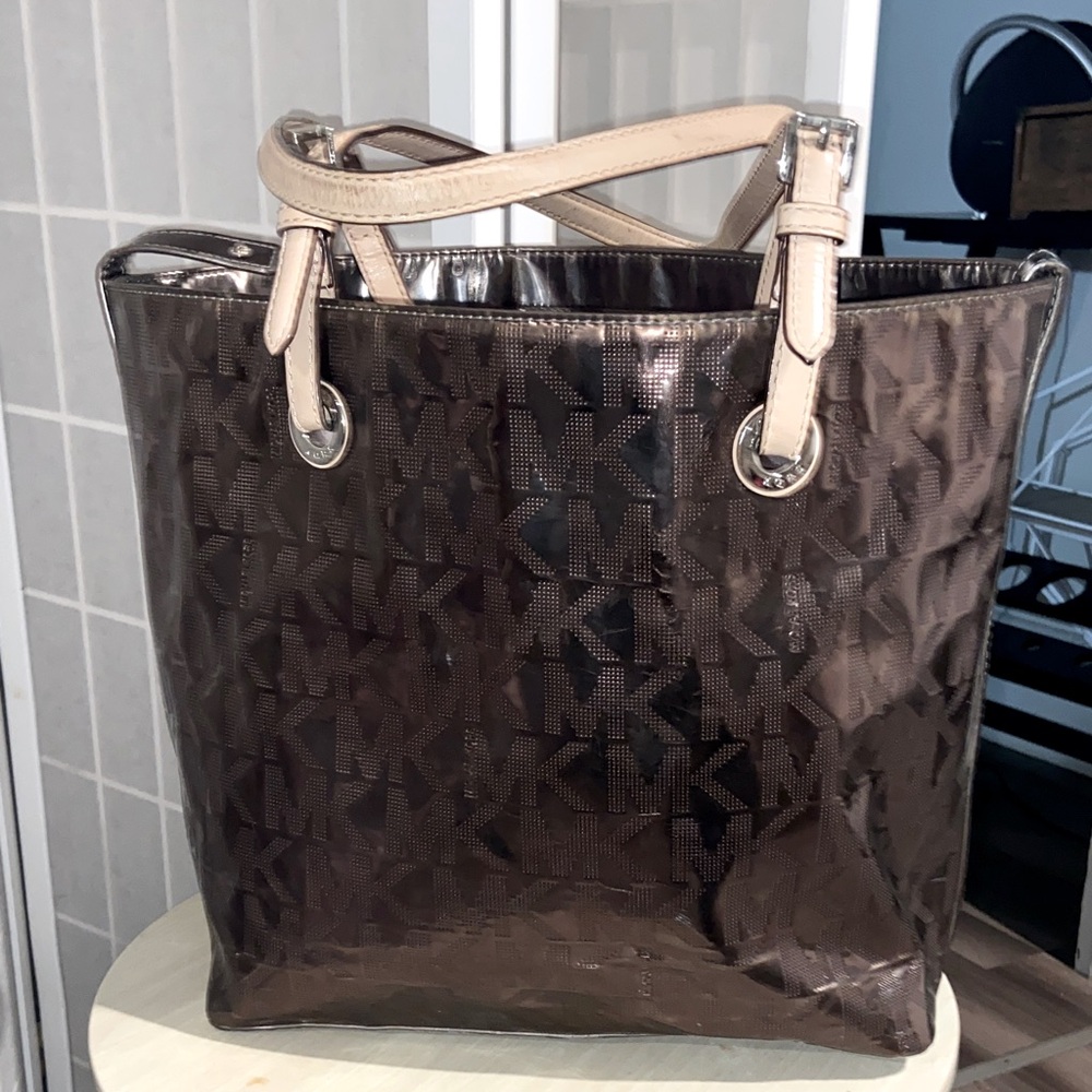 Michael Kors Shimmering Brown Tote